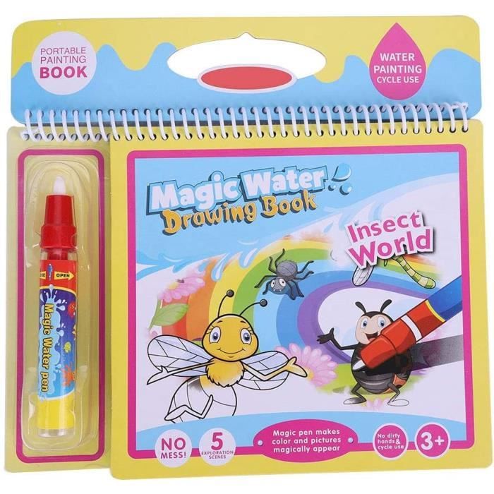 EBTOOLS Livre De Coloriage De L'eau Livre De Peinture à Colorier