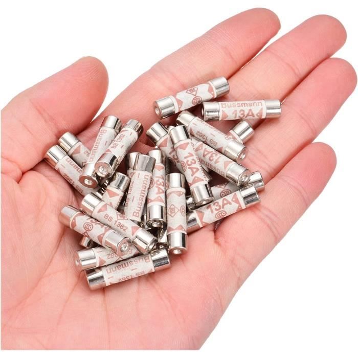 Fusibles 3A Cartouche Domestique - Lot De Fusibles Pour Prise Secteur, Neufs, Origine Chine