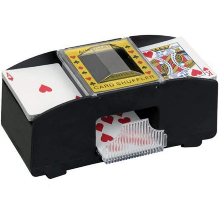 Mélangeur de Cartes Automatique, mélangeur Automatique en Bois électrique, Cartes de Jeu de Poker de Casino, mélangeur de Poke[1119]