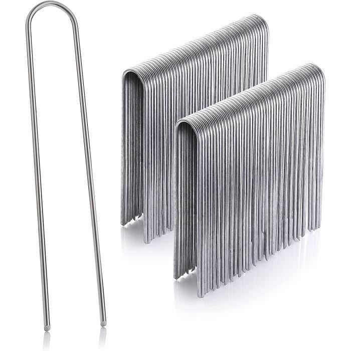 DCP Quality 1 à 100 Piquets De Sol Tarzan 23 Cm En Acier Pour Sols Durs