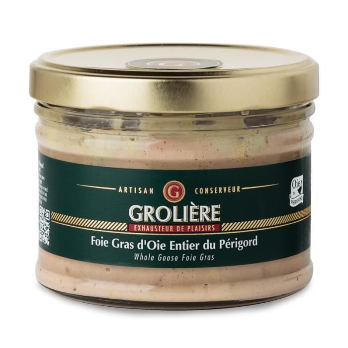 Foie gras d'oie entier du Périgord 330g