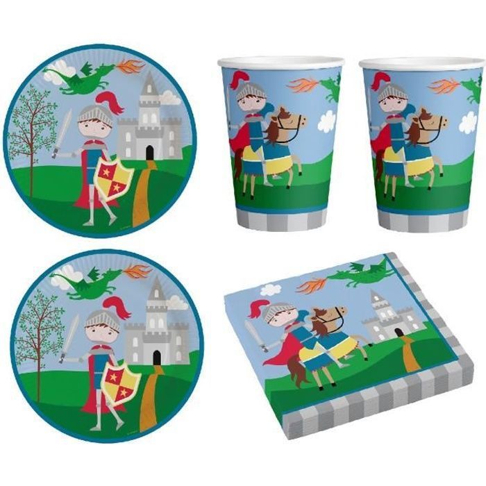 Kit Anniversaire Chevalier Cdiscount