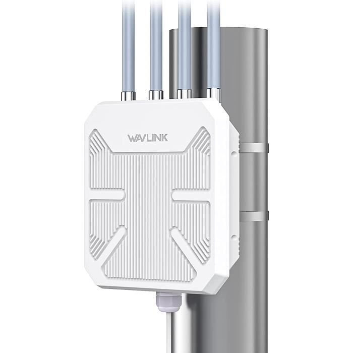 VCXZ Longue portée extérieure AP CPE routeur WiFi Signal amplificateur  répéteur WiFi Hotspot Point d'accès sans Fil Prise en Charge PoE 300 Mbps