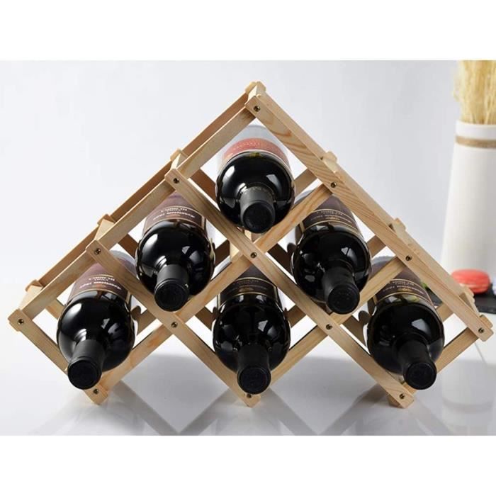 Casier à vin Bois de cèdre 57,5x28x102 cm@EU82824514