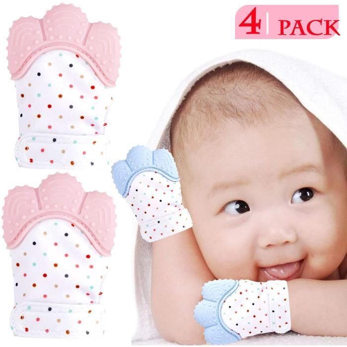 Anneaux De Dentition Nepak 4 Pcs Mitaines De Dentition Pour Bebes Gant De Dentition Mitaine De Dentition En Silicone Apa 2158 Cdiscount Puericulture Eveil Bebe
