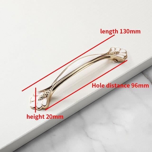 Dioche Poignée en forme de chauve‑souris 2 Ensembles Poignée de Porte