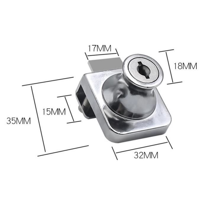 Serrure De Porte Mécanique Mécanique En Alliage De Zinc, Ensemble De Serrure De Porte étanche