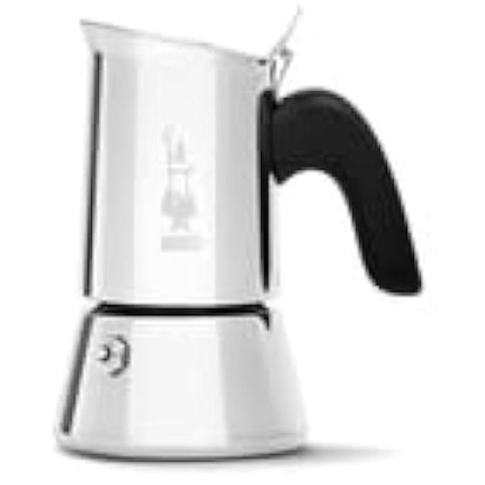 Cafetière Bialetti NEW VENUS 4TZ Induction Marque Bialetti Capacité inconnue Réservoir d'eau amovible