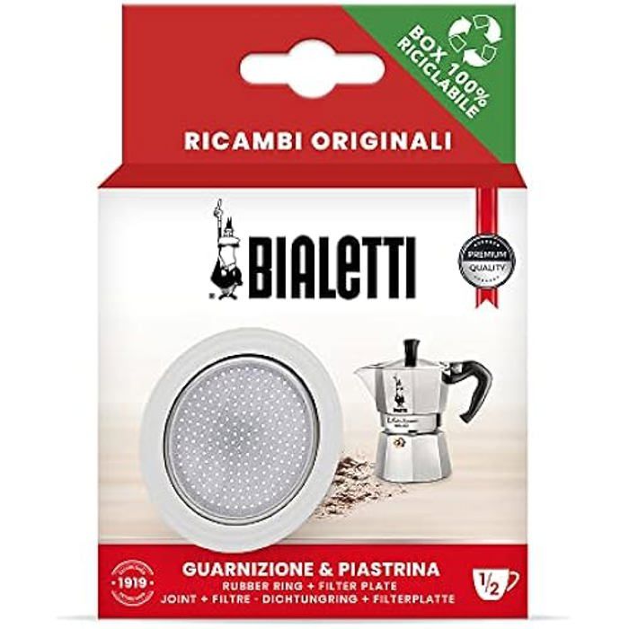 Pièces de rechange Bialetti La Mokina et Moka 1 Cup Joint et Plaque inclus