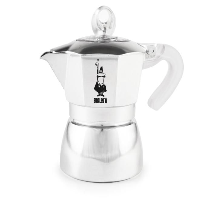Cafetière Moka Bialetti Dama Pure Ice 3 tasses Aluminium