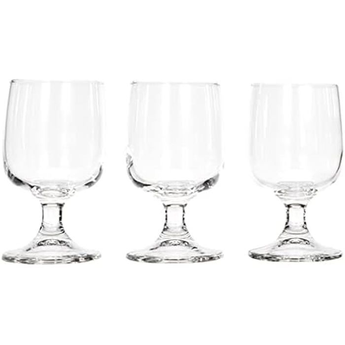 Verre Bleu Lot De 6 Verres Diamant Bormioli Rocco - 470ml (Transparent/Bleu/Violet) Lave Verre