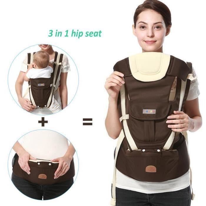 Changm 0 36 Mois Porte Bebe Ergonomique Sangle Multifonction Cdiscount Pret A Porter