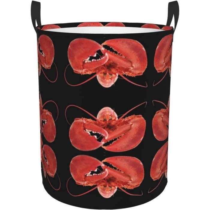 Panier à Linge Basket Accrochable - Filet Noir Rond, Jeu Rangement | Pour Enfants Et Ados