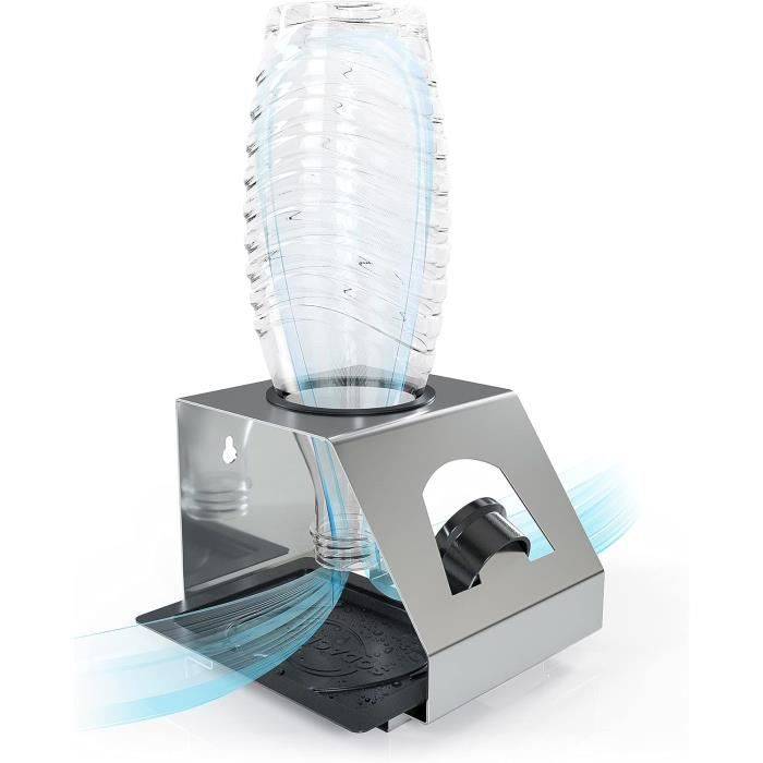 Range Bouteille Royouzi Porte-Bouteilles Pour 6 Bouteilles Avec Bac D'égouttement Pour Porte Bouteille Mural