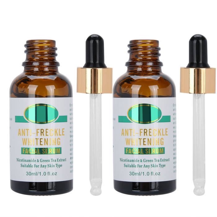 Sérum Visage Blanchissant - Neuf, 30 Ml, Avec Acide Hyaluronique, Naturel