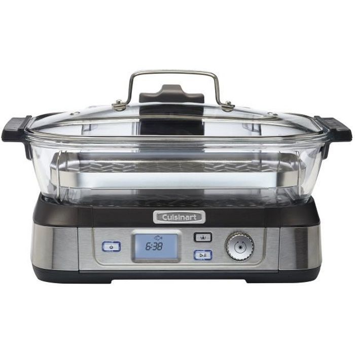 Cuiseur vapeur CookFresh - CUISINART - STM1000E - 1880W - Capacité 5L - 5 programmes - 3 fonctions