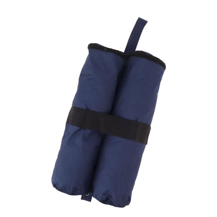 Sac Lest à Eau Pour Tente Ou Tonnelle - PVC Noir Réutilisable - Neuf