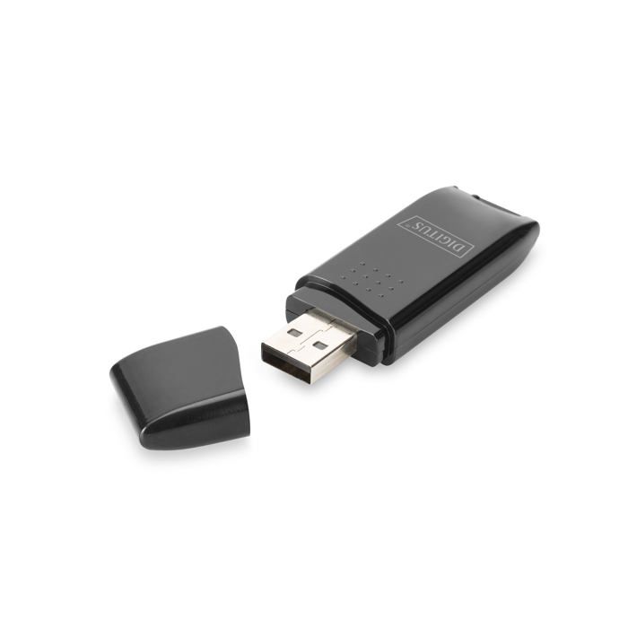 DIGITUS DA 70310 Lecteur de carte MMC SM DV RS MMC RS MMC microSD TransFlash SD USB 2.0 - vue 2