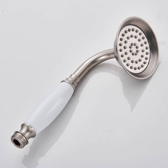 Pommeau De Douche Vintage En Laiton – Économie D'eau 40%, Plusieurs Jets Et Finition Antique (or, Noir, Chrome)