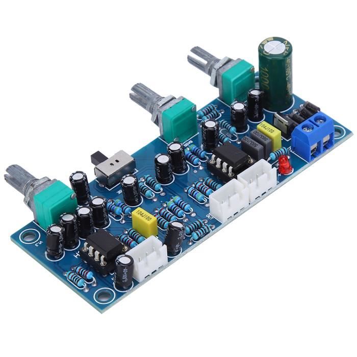 Carte de filtre passe-bas DC10-24V NE5532, module de préamplificateur de contrôle de volume de