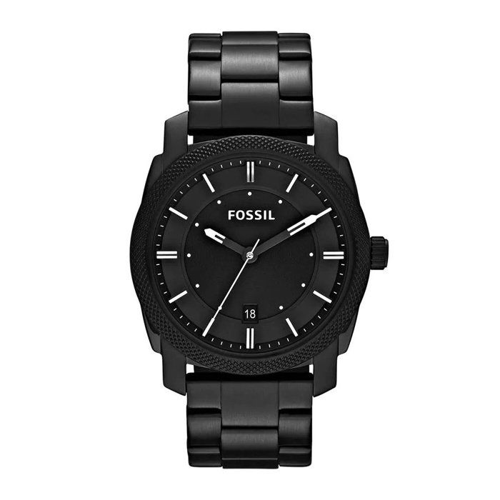 Montre - FOSSIL - Machine FS4775 - Acier noir - Quartz - Analogique