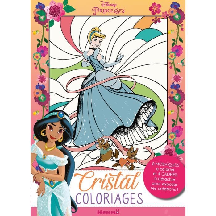 Hemma - Disney Princesses - Cristal coloriages - Livre de coloriages  vitraux avec papier calque - Dès 5 ans - Collectif 296x210 - Cdiscount  Librairie