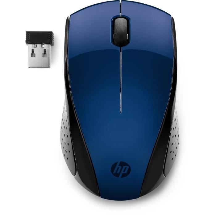 Souris sans fil HP 220 - Bleu lumière