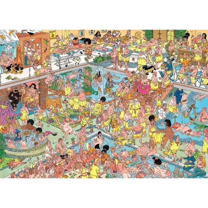 BenBen Puzzle 1000 Pezzi Per Adulti – Cena Con Cane, 68x49 Cm, Con Poster Di Riferimento E Retro Numerato