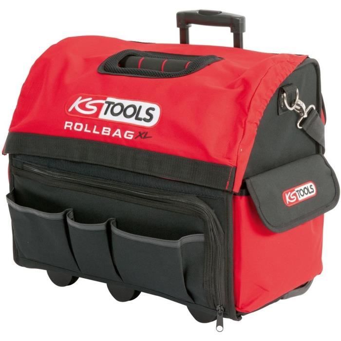 Sac ROLLBAG XL à bras télescopique - KS Tools 850.0335 - Valisette porte-outils