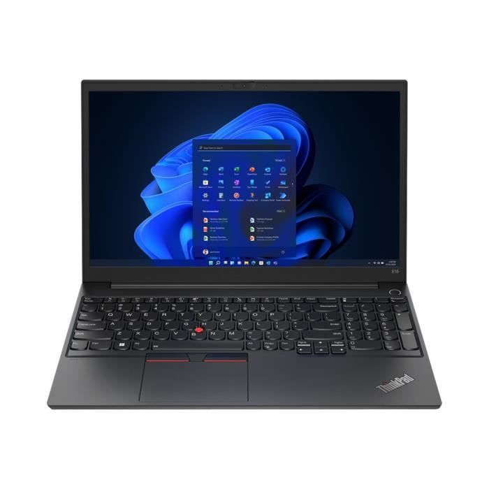 Ordinateur portable - conception de charnière à 180 degrés - Lenovo - Lenovo ThinkPad E15 Gen 4 - 15.6 - AMD Ryzen 5 5625U - 8 Go