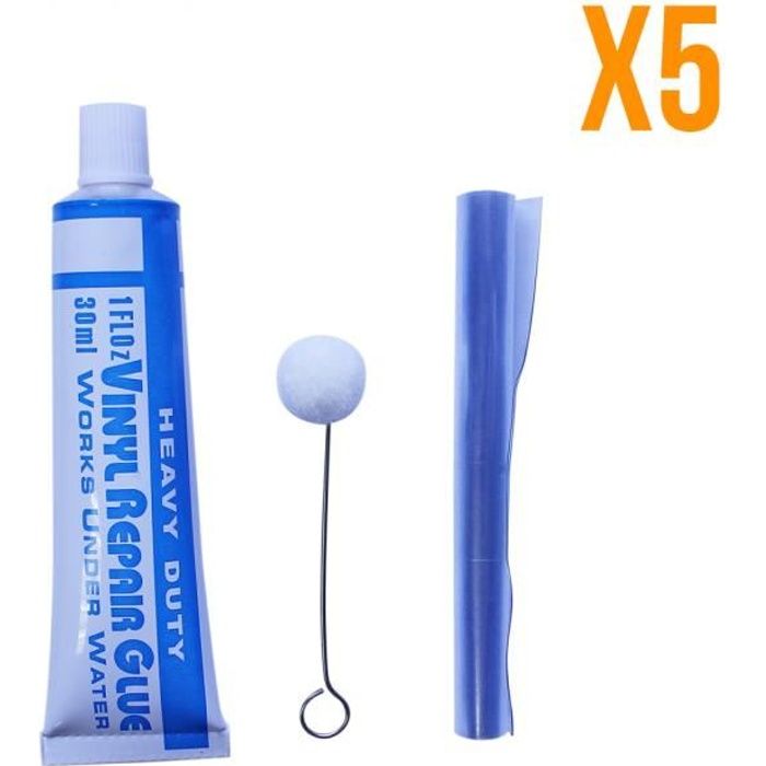 Gale PVC 2PCS Colle Réparation 30ml Pour Kayak Bateau Gonflable - Kit Portable