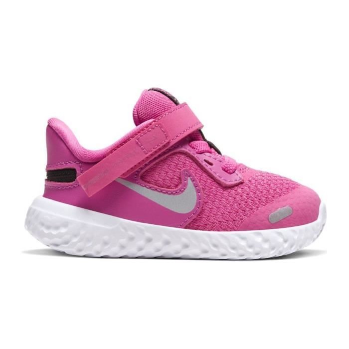 Baskets Nike Revolution 5 Flyease 21 Rose - Cdiscount Chaussures