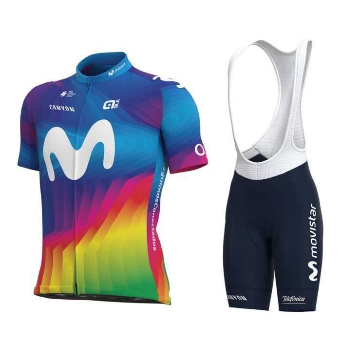 Veste Cycliste Descente Rouge Homme - Tour De France Lenovo Shimano - Taille S - Occasion Très Bon état