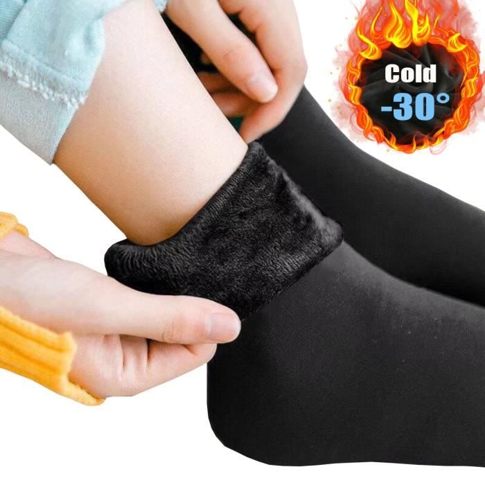 Chaussette De Ski,Chaussettes Chaudes Et Moelleuses Pour Femmes
