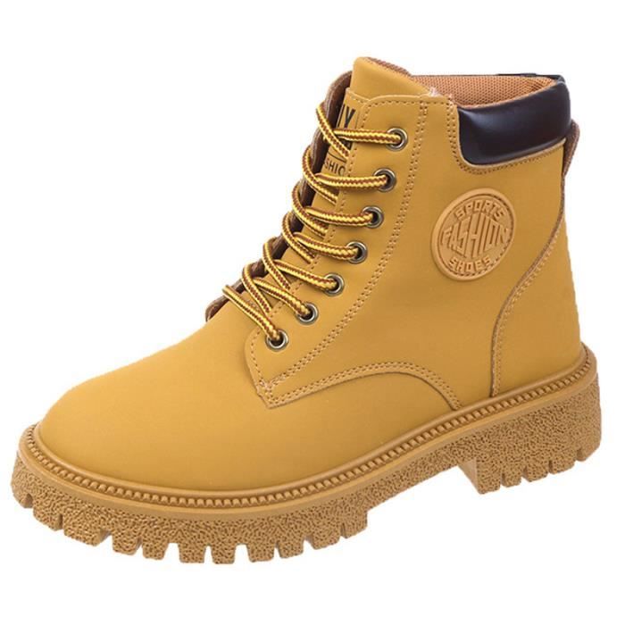 Botte Hiver Femme Yellow Botte Hiver Femme Yellow Yellow Shoes