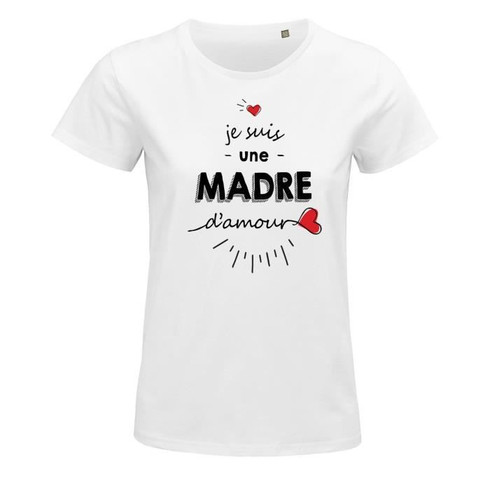 T-shirt Homme Beauf d'amour XS  Idée Cadeau Famille Anniversaire Noël  Blanc - Cdiscount Prêt-à-Porter