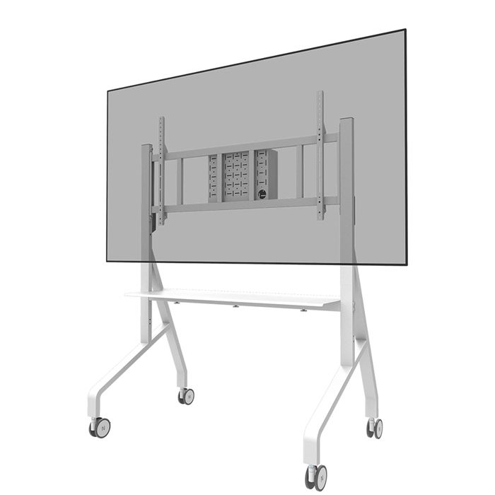 Support au Sol - NEOMOUNTS - FL50-575WH1 - Blanc - Écrans jusquà 110 - 125 kg max