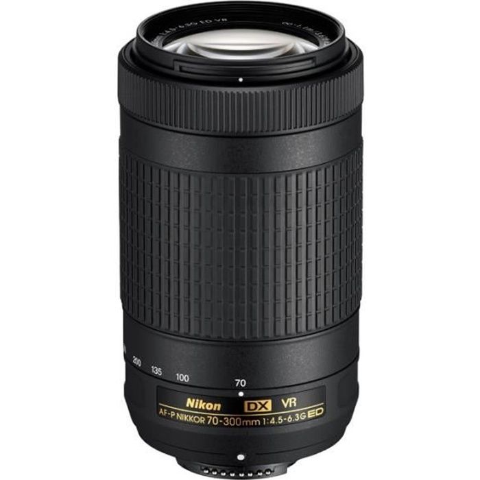 NIKON Objectif AF-P DX 70-300 mm f/4.5-6.3G ED VR