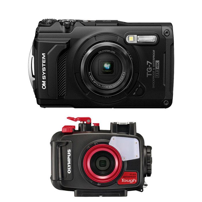 OLYMPUS compact étanche TG7 Garanti + Caisson étanche PT059 - vue 4