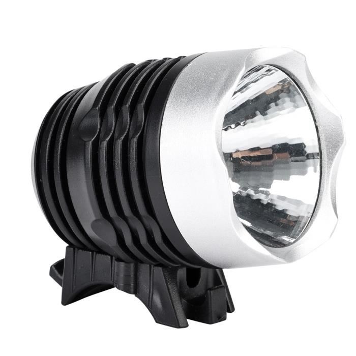 Lampe de vélo - OMABETA - Étanche - LED - Support de sangle - 2 piles CR2032