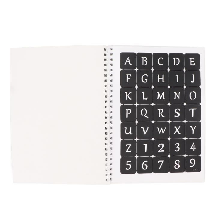 Ensemble De 3 Pochoirs De Planificateur Flexibles, Pochoirs