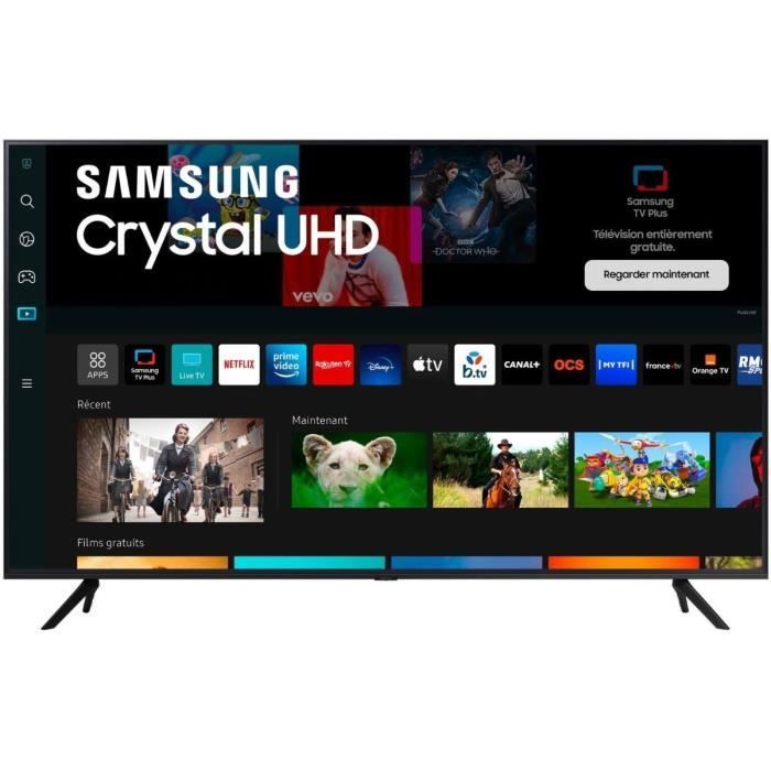 SAMSUNG 50AU7020 - TV LED 50 (125 cm) - 4K 3840x2160 - Crystal UHD - HDR - Smart TV - Gaming HUB - 3