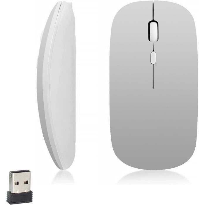 Mini Souris Sans Fil Mignonne Pour Ordinateur Portable, Petite Taille, Voyage, Optique USB 3 Boutons 1600 Dpi, Compatible PC Et MacBook