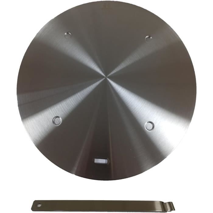 Plaque Diffuseur De Chaleur Pour Plaque à Induction - Acier Inoxydable - Adaptateur Pour Casseroles Non Inductives