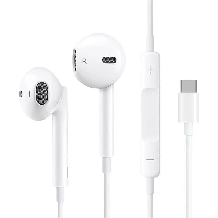 Écouteurs Intra-Auriculaires Stéréo Avec Micro – Jack 3,5 Mm – Son Clair Pour Xiaomi Redmi A1 & Plus