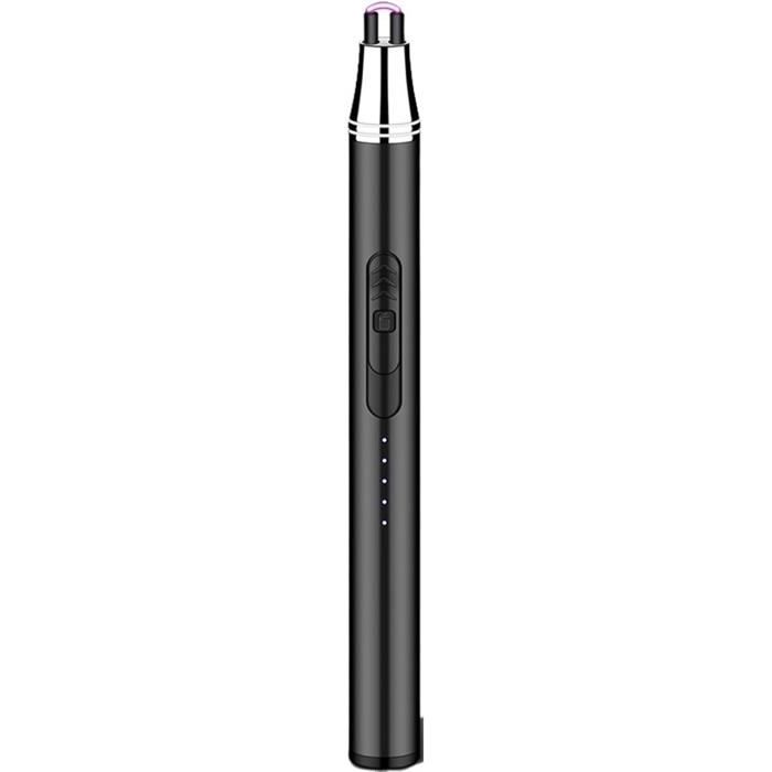 Briquet électrique Rechargeable USB WEARXI - Cadeau Homme, Coupe-vent, Design élégant, Boîte Cadeau - 12
