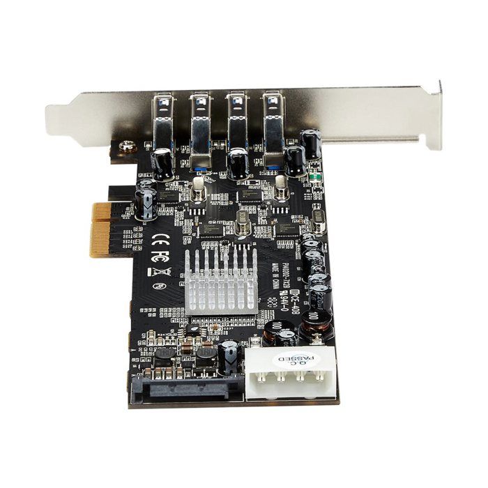 StarTech.com Adaptateur USB - STARTECH - Carte contrôleur PCI Express à 4 ports USB 3.0 - 4 voies dédiées de 5 Gb/s