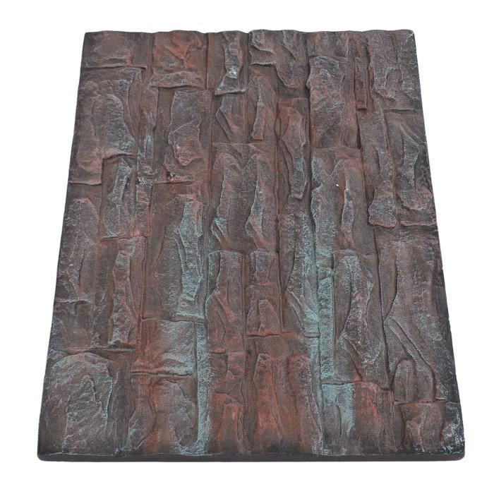 Comparer les prix de SURENHAP fond d'aquarium de reptiles Fond d'aquarium effets 3D polyvalents, mur de fond d'aquarium de animalerie artificielle