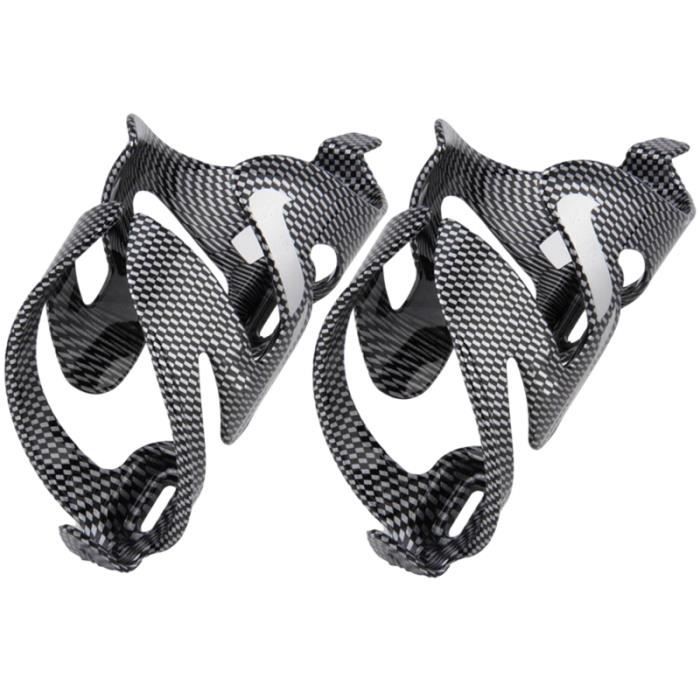 Porte-bidon Vélo En Fibre Carbone - Ultra Léger 23g - Compatible Route Et VTT - Pour Bouteilles 72mm