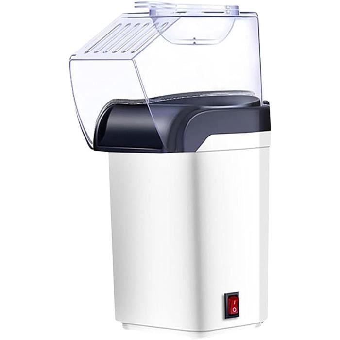 Retoo Machine à pop-corn sans graisse ni huile 900 W, machine à pop-corn à air chaud, collation